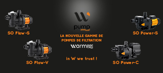 WPump, la nouvelle gamme de pompes de filtration de Warmpac