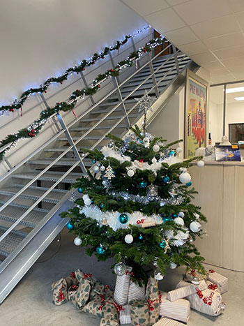A festive atmosphere settled in the premises of Warmpac