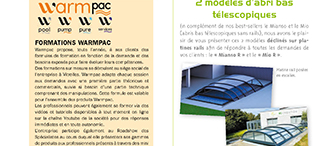Comunicato stampa Activité Piscine novembre-dicembre 2021